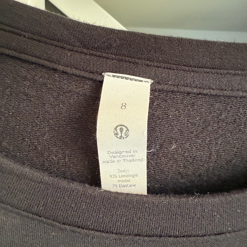 NWT Love Modal Fleece Long-Sleeve Shirt - Picture 4 of 5